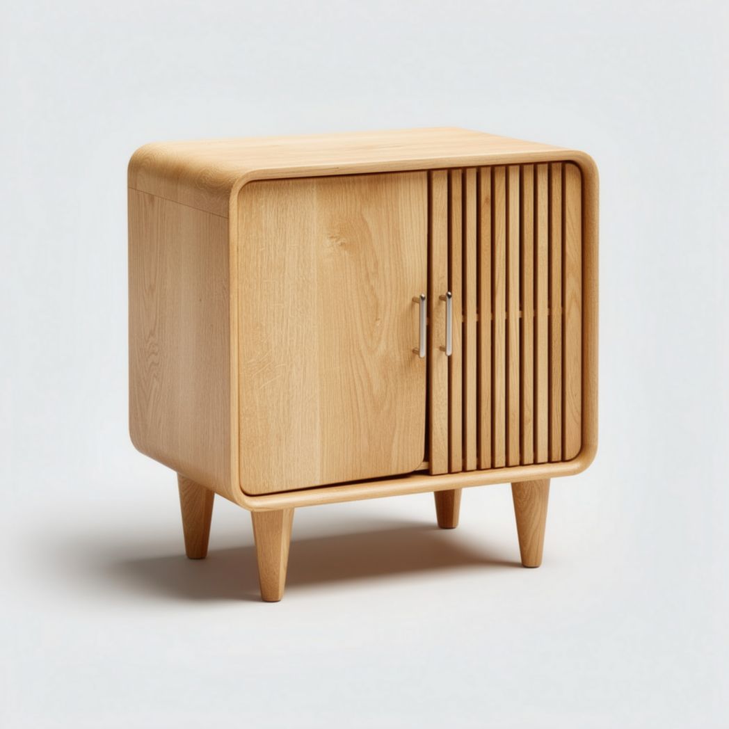 Mobile contenitore in legno per soggiorno o camera da letto – 45 x 40 x 50 cm