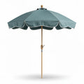 Ombrellone da giardino in tessuto impermeabile con struttura in legno – 180 x 180 x 250 cm