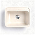 Lavello da cucina in ceramica per installazione a incasso – 60 x 45 x 25 cm