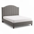 Letto matrimoniale in tessuto per camera da letto – 200 x 160 x 100 cm