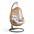 Poltrona a dondolo in rattan per esterni – 100 x 80 x 120 cm