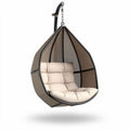Poltrona sospesa in rattan per giardino – 90 x 80 x 120 cm